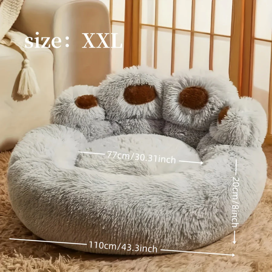 Luna | Luxe Pluche Ligbed | Voor Honden & Katten | Antislip | Wasbaar | Zacht Wintercomfort - Image 10