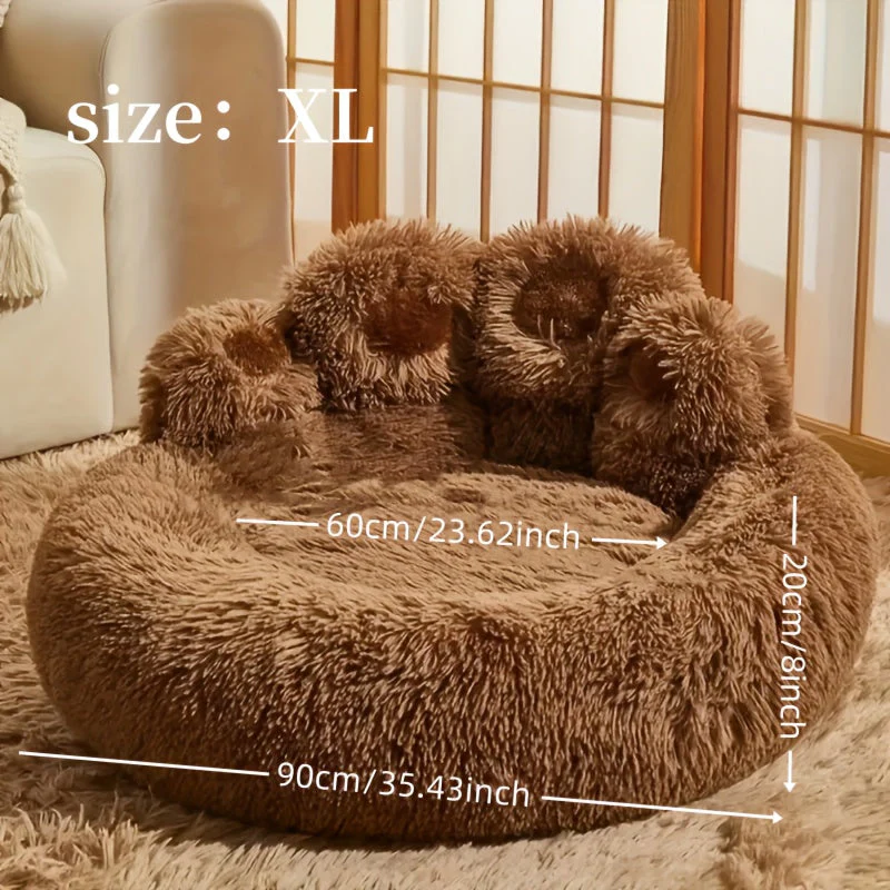 Luna | Luxe Pluche Ligbed | Voor Honden & Katten | Antislip | Wasbaar | Zacht Wintercomfort - Image 14