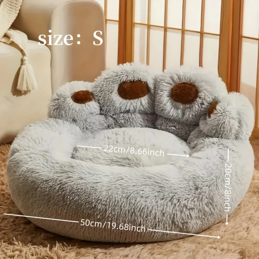 Luna | Luxe Pluche Ligbed | Voor Honden & Katten | Antislip | Wasbaar | Zacht Wintercomfort - Image 2