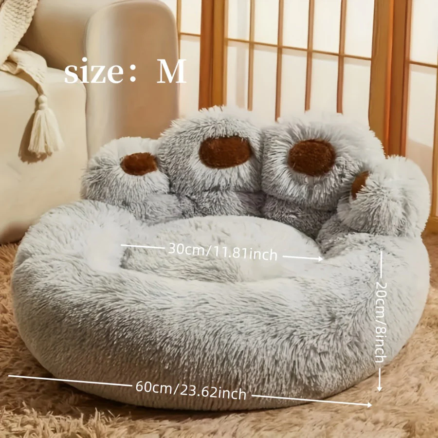 Luna | Luxe Pluche Ligbed | Voor Honden & Katten | Antislip | Wasbaar | Zacht Wintercomfort - Image 4