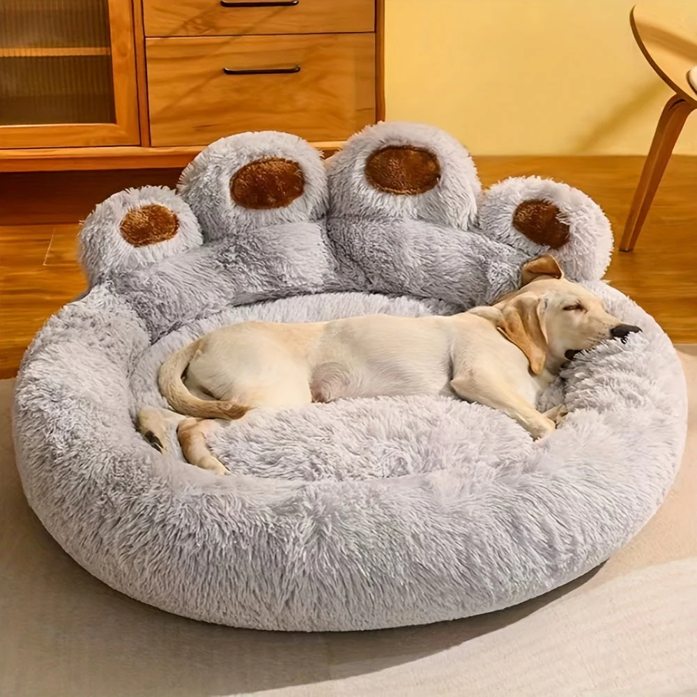 Luna | Luxe Pluche Ligbed | Voor Honden & Katten | Antislip | Wasbaar | Zacht Wintercomfort - Image 9