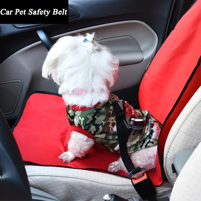 Veiligheidsgordel Huisdier | Verstelbare Autogordel Hond Kat | Nylon | Compatibel met de Meeste Auto's | Meerdere Kleuren | Polyester | China Origin | Handwas | Grootte Veranderbaar - Image 2