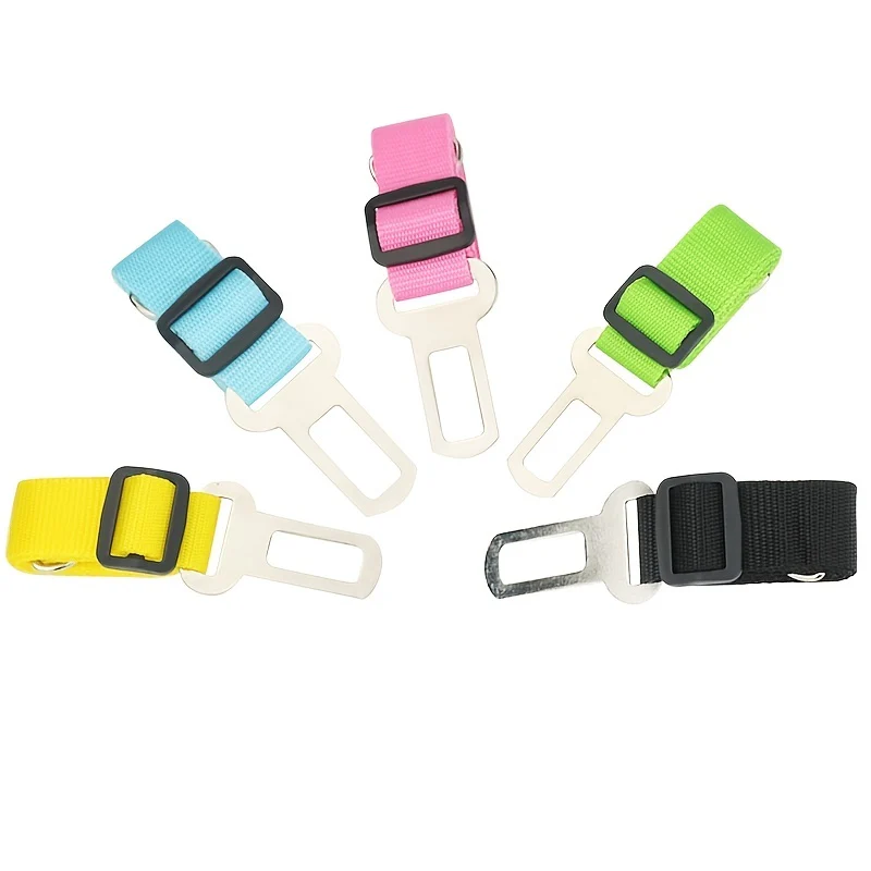 Veiligheidsgordel Huisdier | Verstelbare Autogordel Hond Kat | Nylon | Compatibel met de Meeste Auto's | Meerdere Kleuren | Polyester | China Origin | Handwas | Grootte Veranderbaar - Image 5