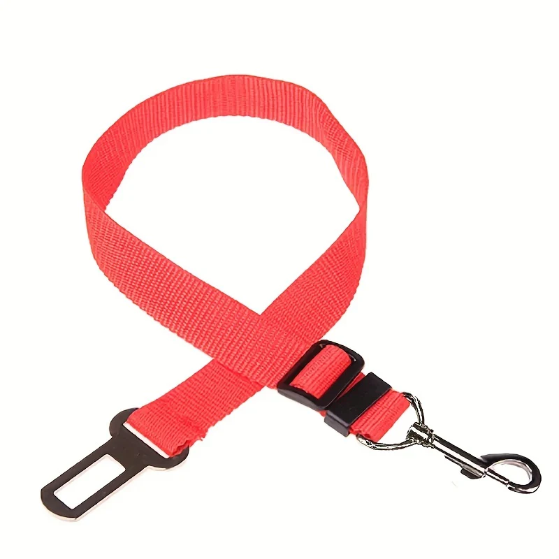 Veiligheidsgordel Huisdier | Verstelbare Autogordel Hond Kat | Nylon | Compatibel met de Meeste Auto's | Meerdere Kleuren | Polyester | China Origin | Handwas | Grootte Veranderbaar - Image 6
