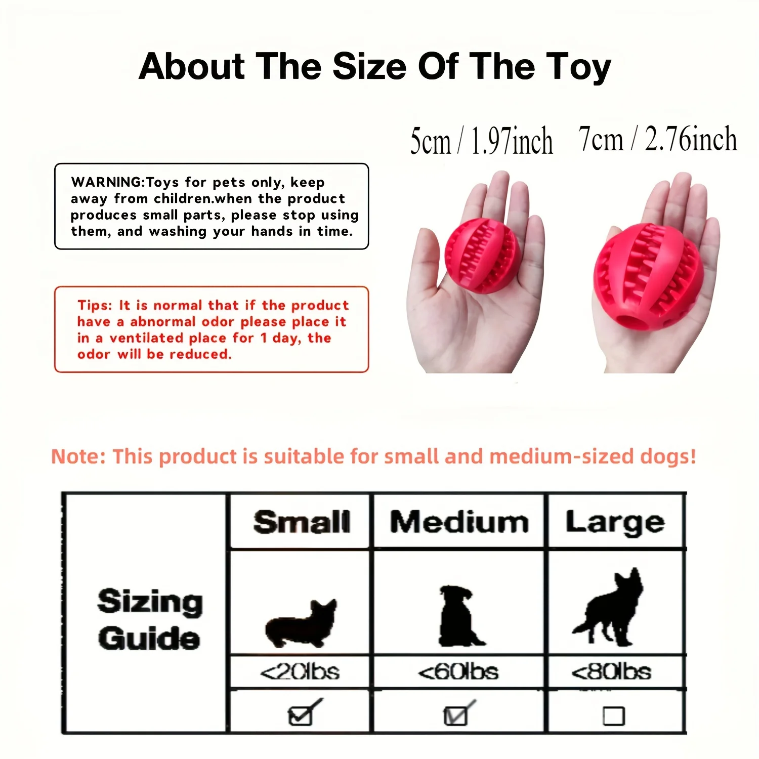 Hondenspeeltje | Kauwspeelbal voor Kleine Honden | Interactieve Elastische Voerbal | Tandreiniging | Plastic | Huisdieraccessoires - Image 4