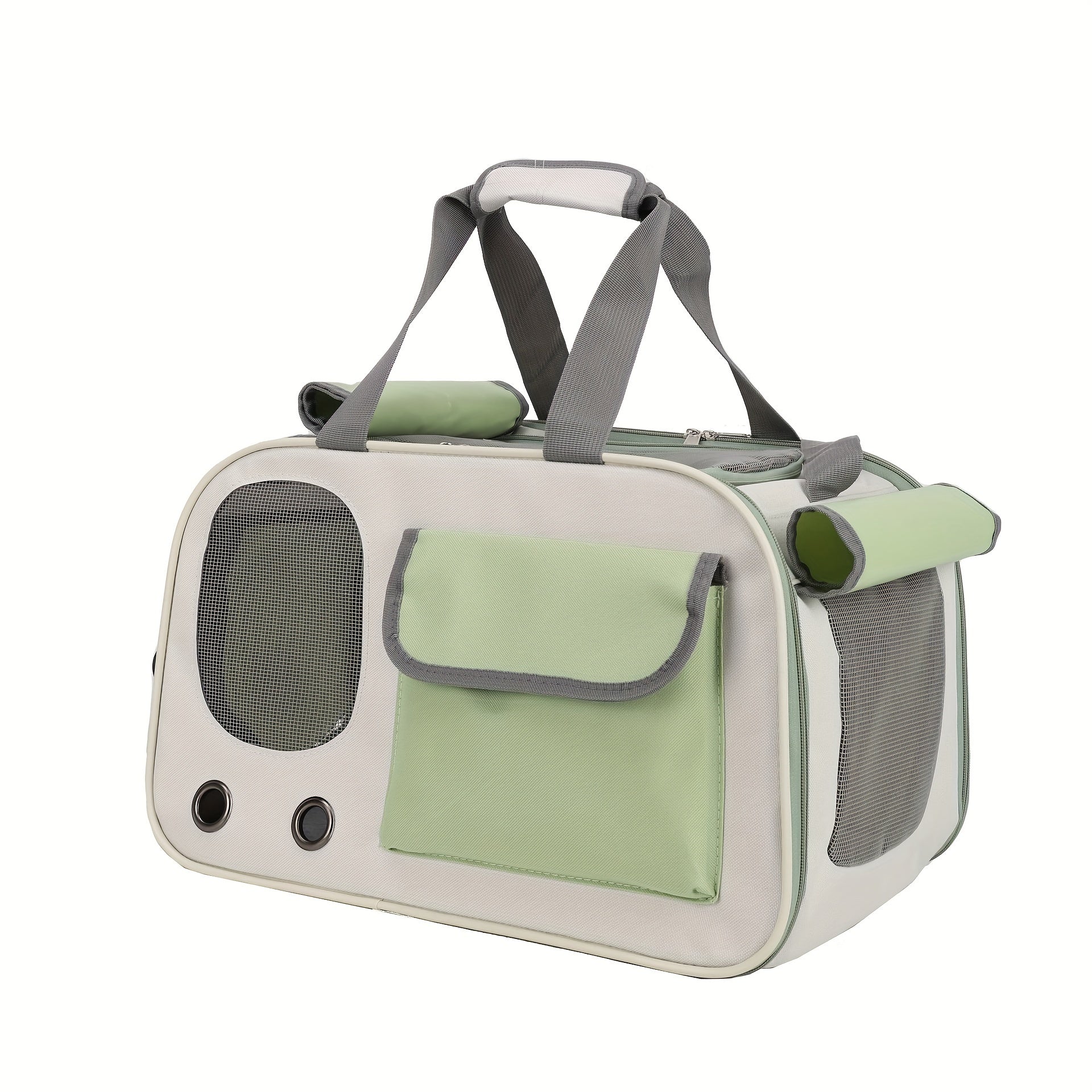 Draagtas Huisdier | Ventilerend Polyester | Enkel Schouder Draagbaar & Opvouwbaar | Ruimte Capsule Ontwerp | Geschikt voor Katten & Kleine Honden - Image 10