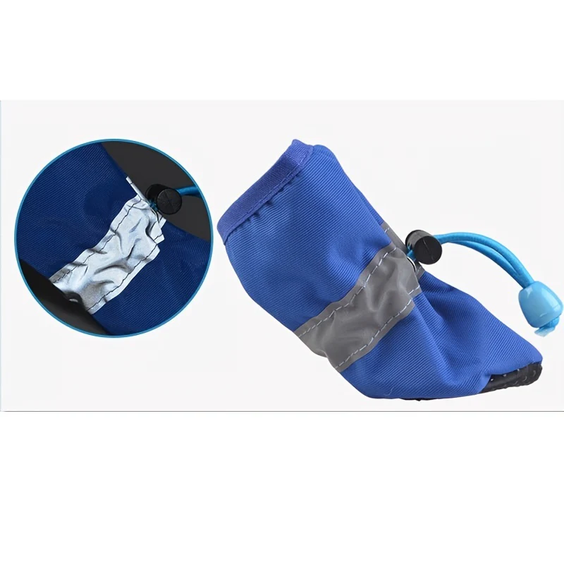 Waterbestendige Honden Schoentjes | Polyester | Kleurig Design | Beschermt Pootjes Kleine Honden - Image 9