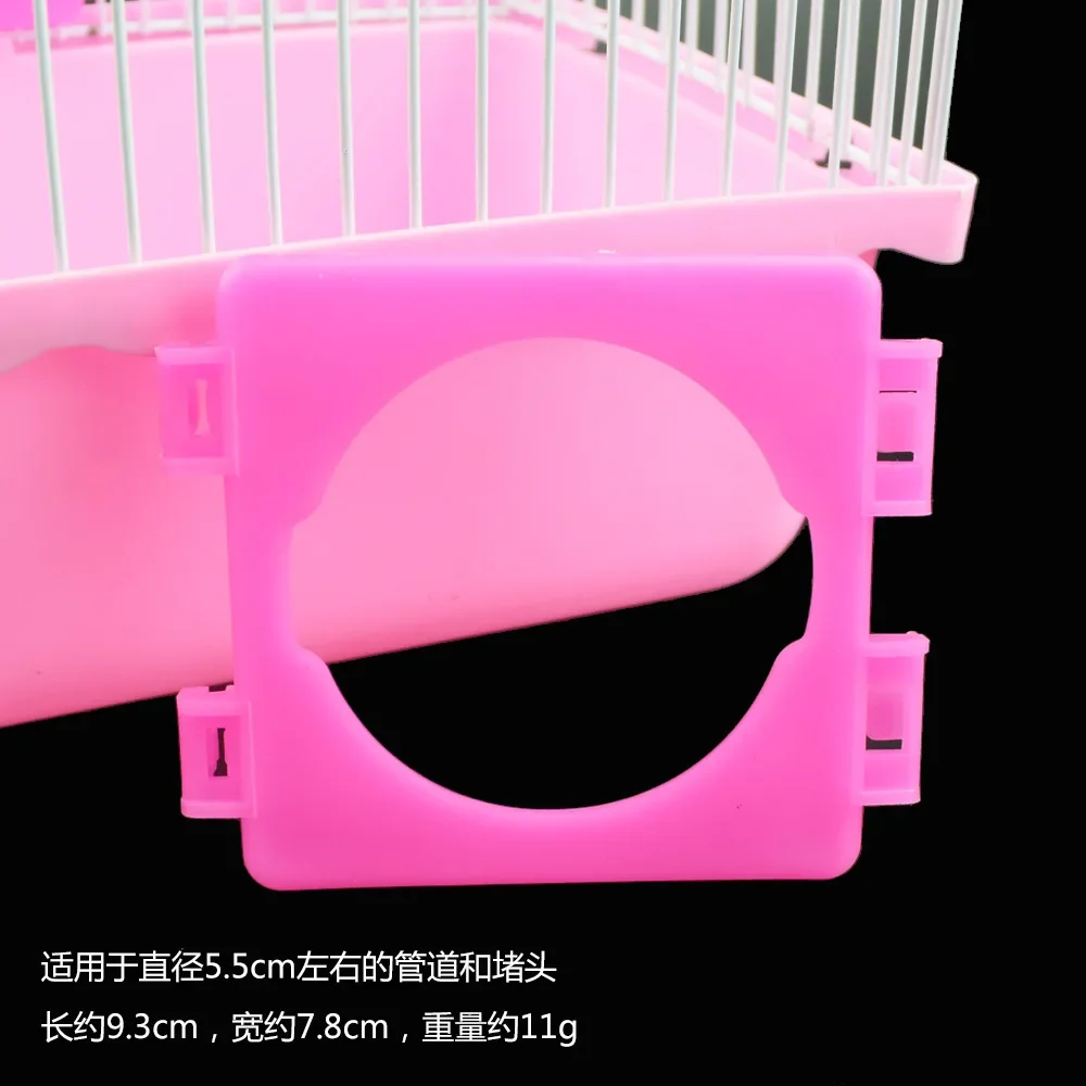 MOONBIFFY | 8-delige Hamsterspeeltunnel Set | Transparant | Knaagdier Speelomgeving | Kleine Huisdieren | DIY Bouwset | Kunststof | Pet Knaagdier Accessoire | Dierenplezier | Kleur Zoals Getoond - Image 15