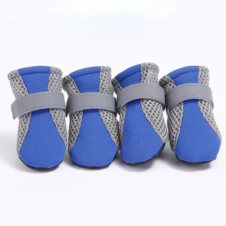 Hondenschoenen Waterdicht Ademend | Bescherming Regen Sneeuw | Antislip Zool Reflecterend | 4 Stuks - Image 13