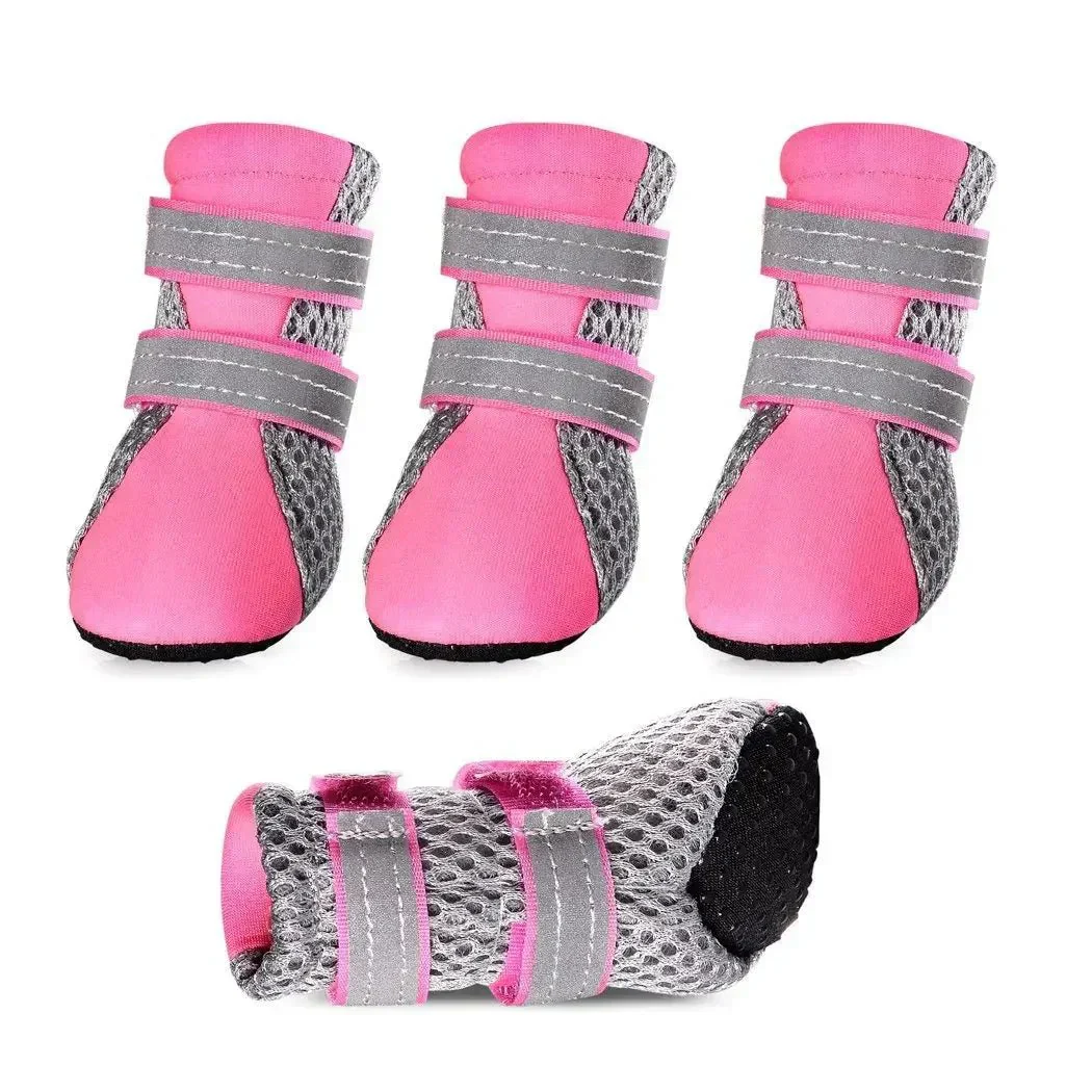 Hondenschoenen Waterdicht Ademend | Bescherming Regen Sneeuw | Antislip Zool Reflecterend | 4 Stuks - Image 18