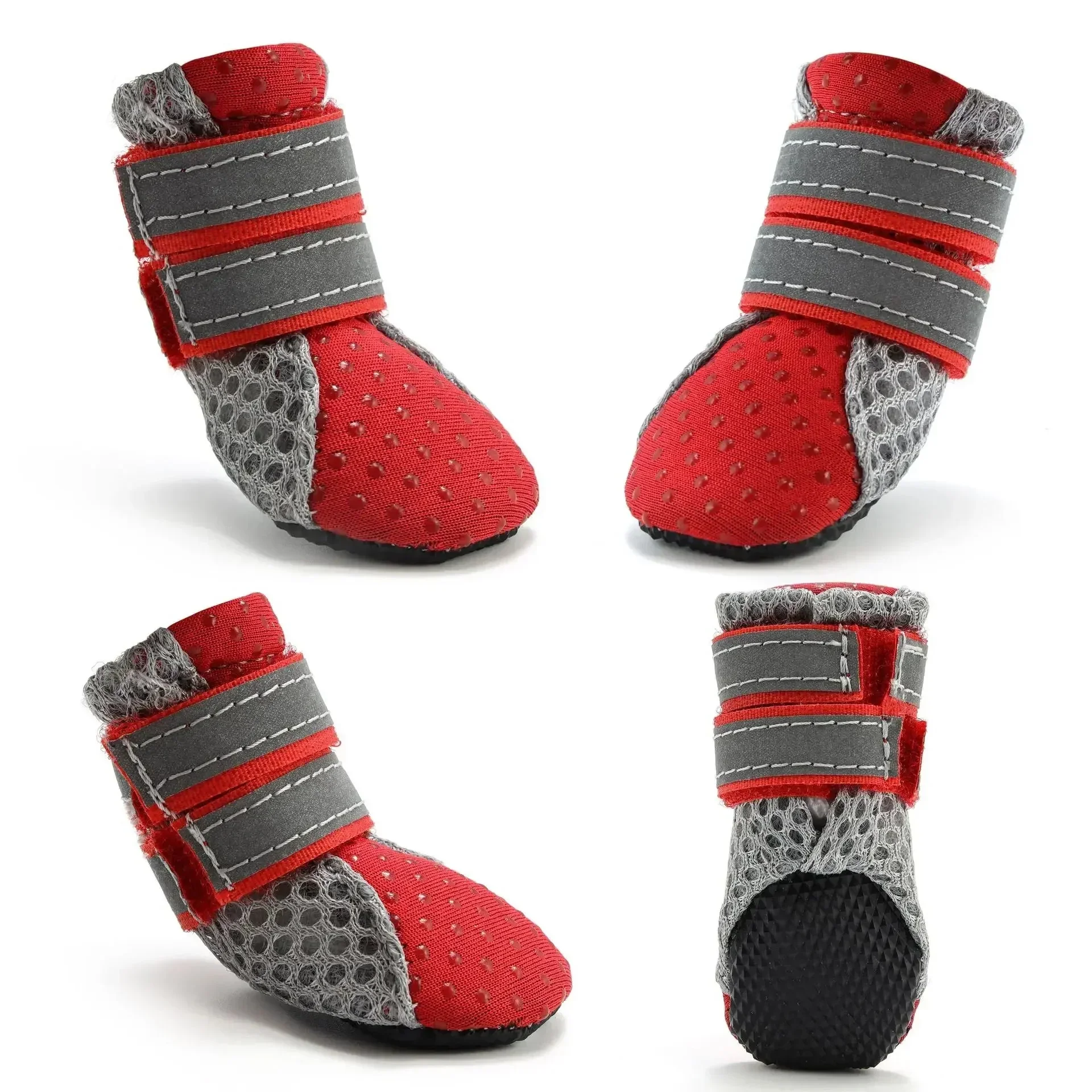 Hondenschoenen Waterdicht Ademend | Bescherming Regen Sneeuw | Antislip Zool Reflecterend | 4 Stuks - Image 19