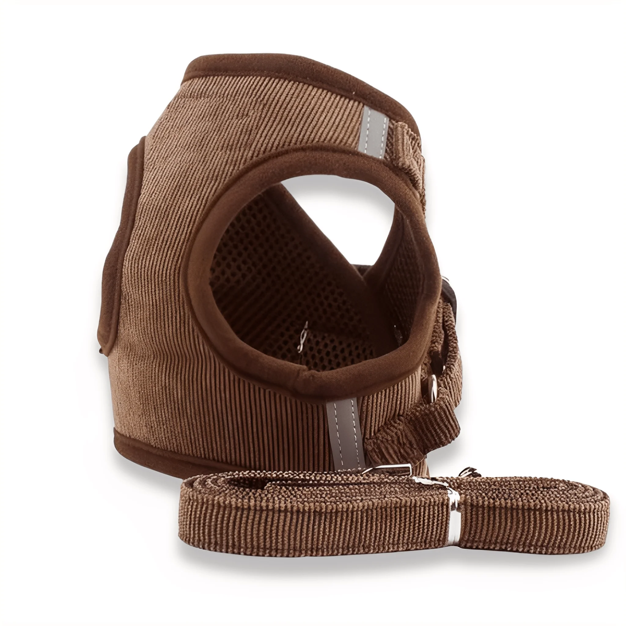Airluxe | Luxe Fluwelen Hondentuig | Ademend Reflecterend Harnas | Step-in Design | Stijlvol en Comfortabel - Image 5