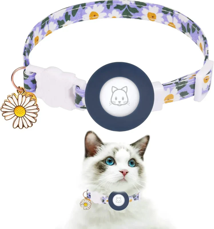 AirTag Kattenhalsband – Veilig, Breakaway & Met Belletje - Image 10