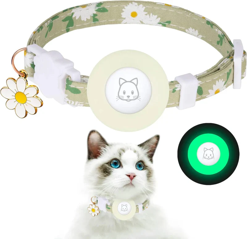 AirTag Kattenhalsband – Veilig, Breakaway & Met Belletje - Image 8