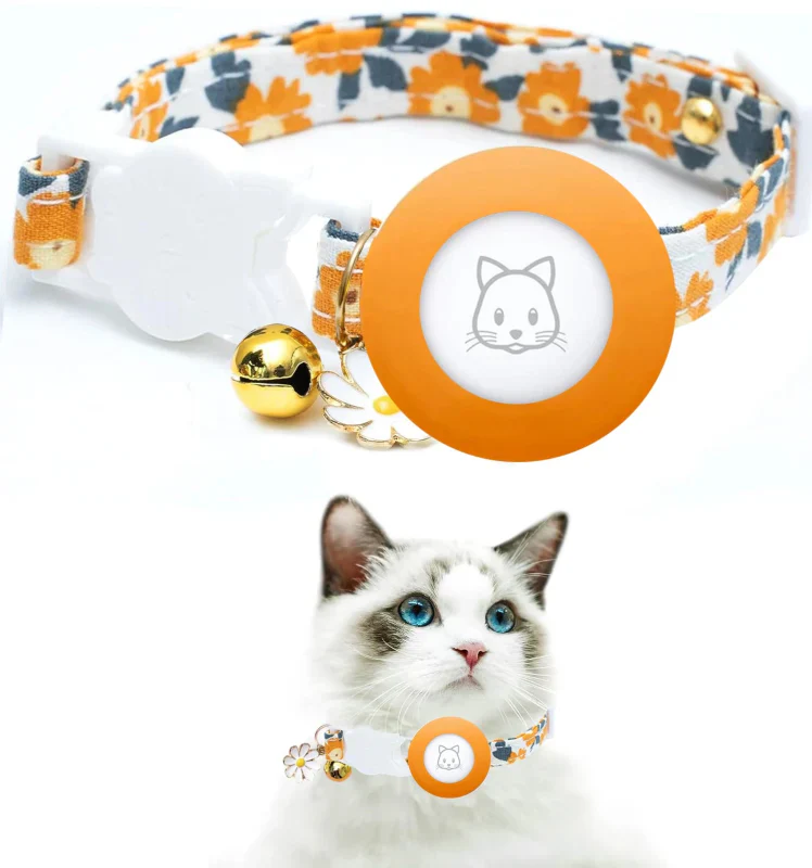 AirTag Kattenhalsband – Veilig, Breakaway & Met Belletje - Image 9