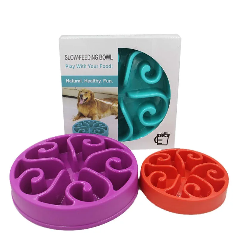 Anti-Schrok Eetkom voor Huisdieren | Langzamer Eten voor Betere Spijsvertering | Geschikt voor Honden en Katten | 380g, 3.7x20.5 cm - Image 2