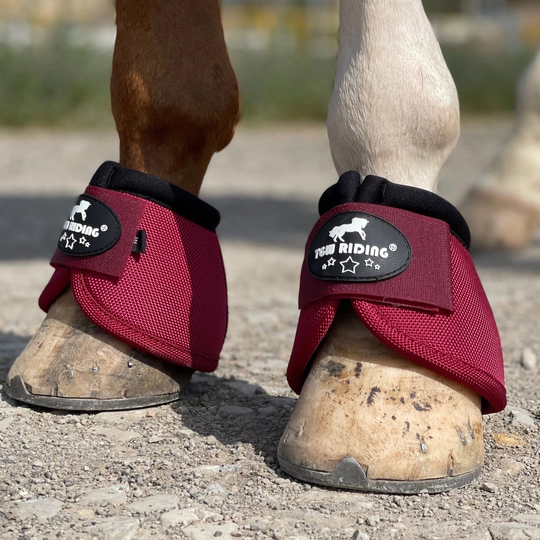 TGW RIDING | Paard Hoefbeschermers Anti-Slip | Nylon | Set van 4 | Zonder Batterij | Dierenbenodigdheden - Image 14