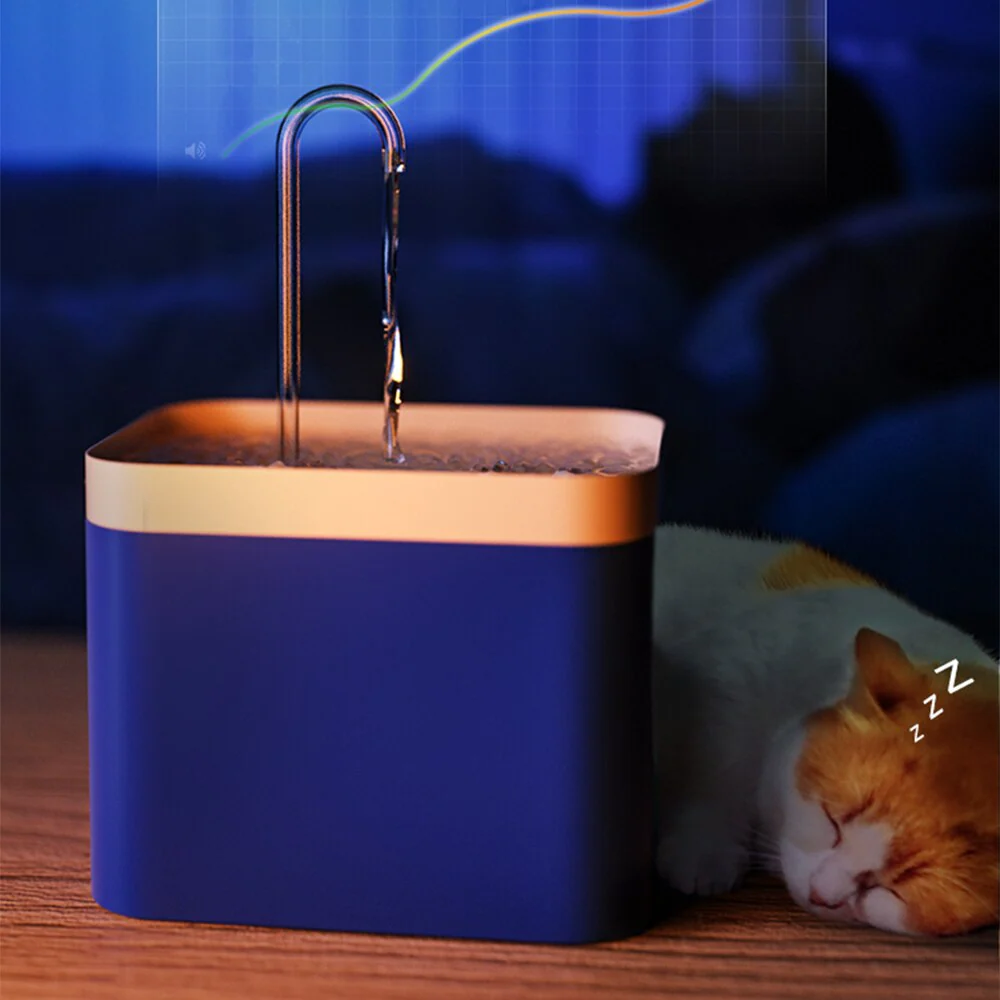 AquaPaws | Automatische waterdispenser voor huisdieren met antibacterieel filter | Grote capaciteit | Voedselveilig | Gemakkelijk schoon te maken - Image 2
