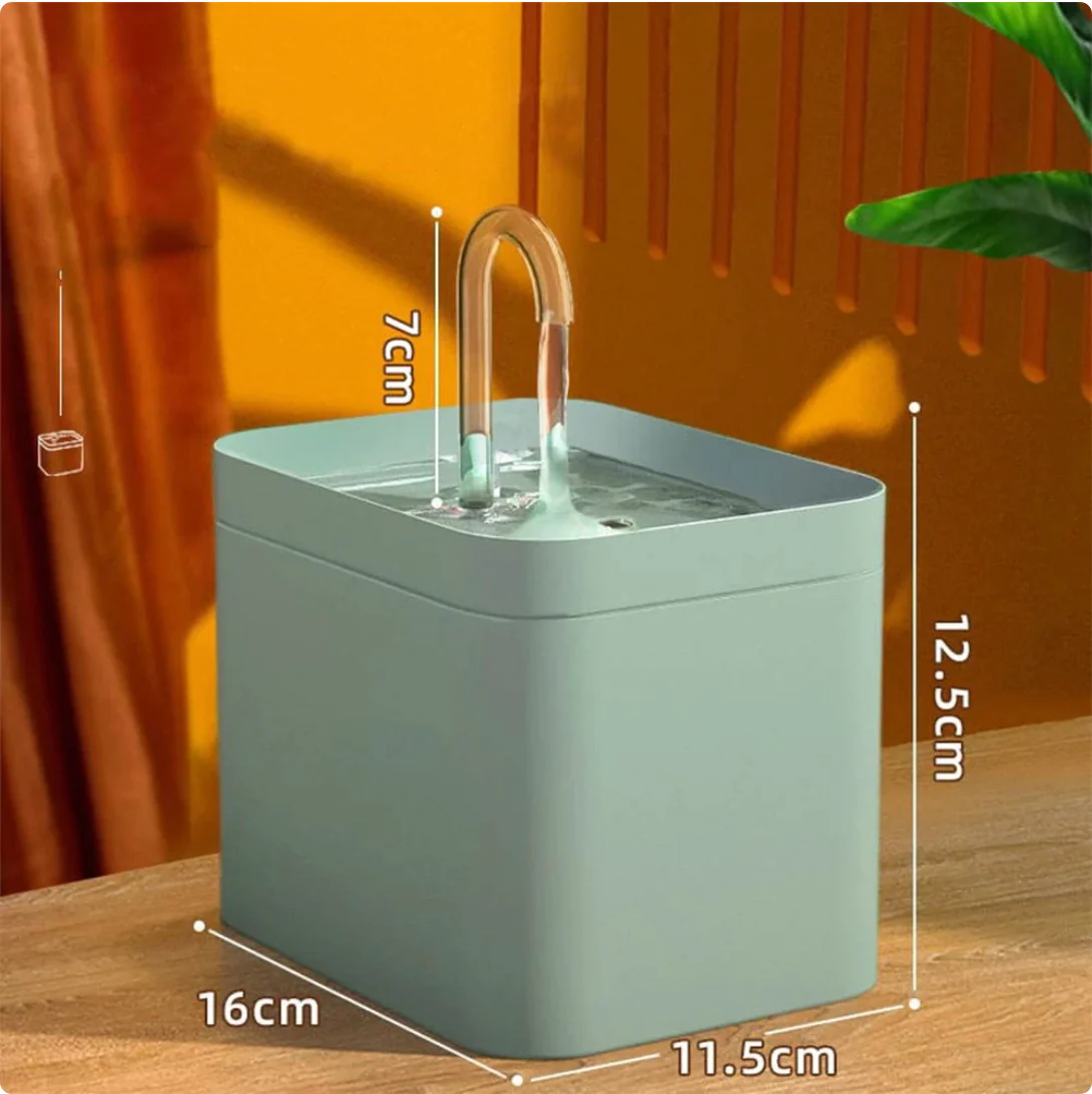 AquaPaws | Automatische waterdispenser voor huisdieren met antibacterieel filter | Grote capaciteit | Voedselveilig | Gemakkelijk schoon te maken - Image 6