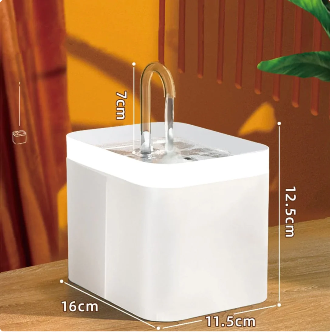 AquaPaws | Automatische waterdispenser voor huisdieren met antibacterieel filter | Grote capaciteit | Voedselveilig | Gemakkelijk schoon te maken - Image 7