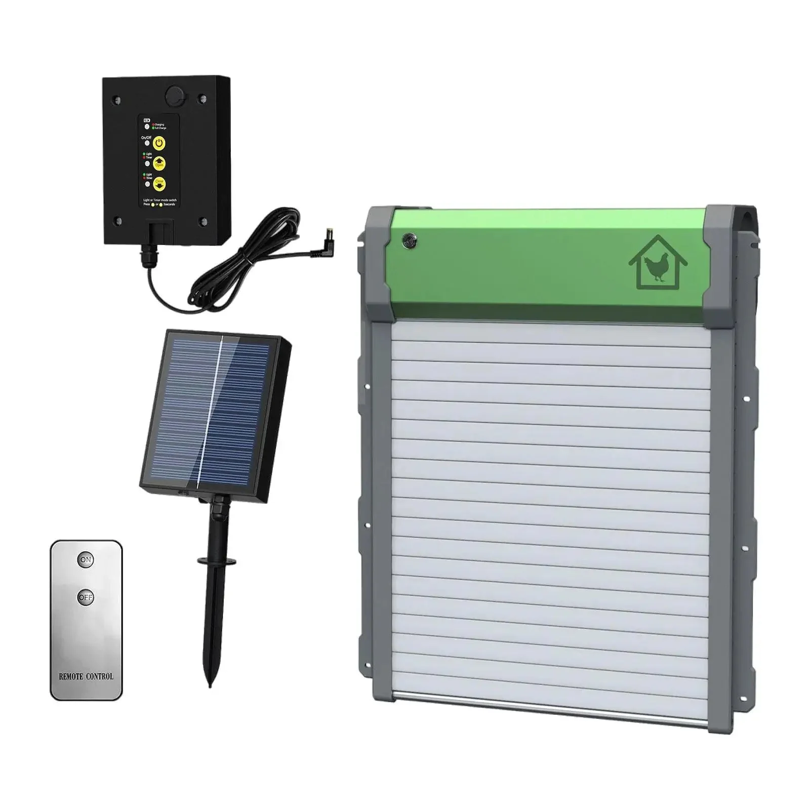 AutoHatch Guard | Automatisch Kippenluik | Afstandsbediening & Lichtsensor | Duurzaam & Weerbestendig | Veiligheidsdetectie | Rompproof Кippenverblijf | Slimme Instellingen - Image 6