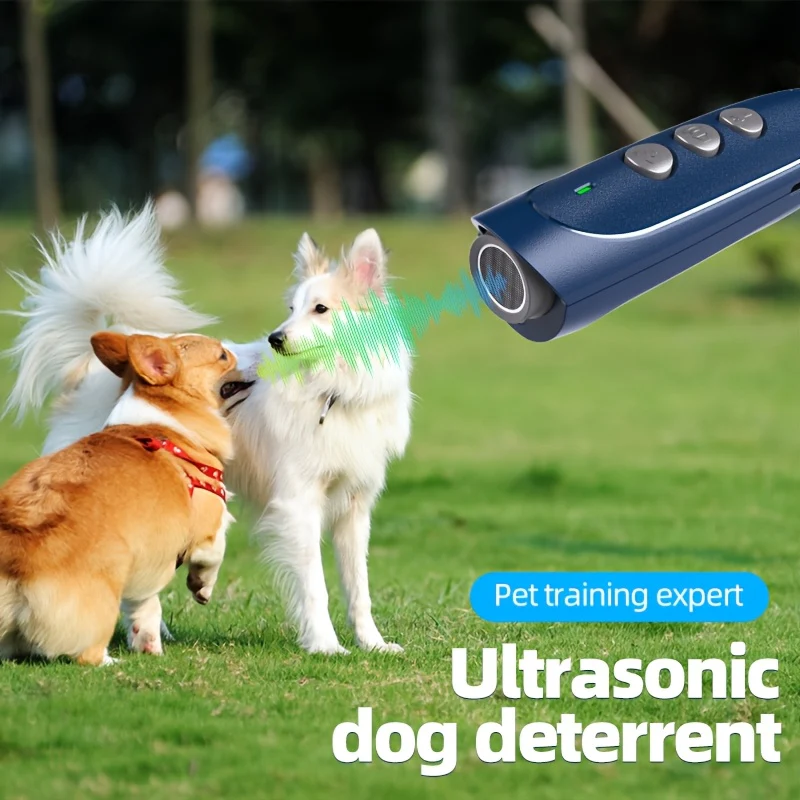 Anti Blaf Technologie | Oplaadbaar | Geluidsgolven | USB Opladen | Lithium Polymeer | Honden Trainer | ABS Materiaal - Image 8