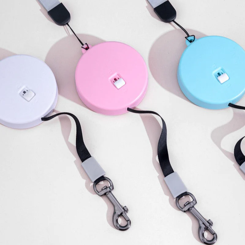 Intrekbare Hondenriem 3 Meter | Kluwenvrij & Ergonomische Grip | Eenvoudig Remsysteem | Geschikt voor Actieve Honden | Verschillende Kleuren - Image 4
