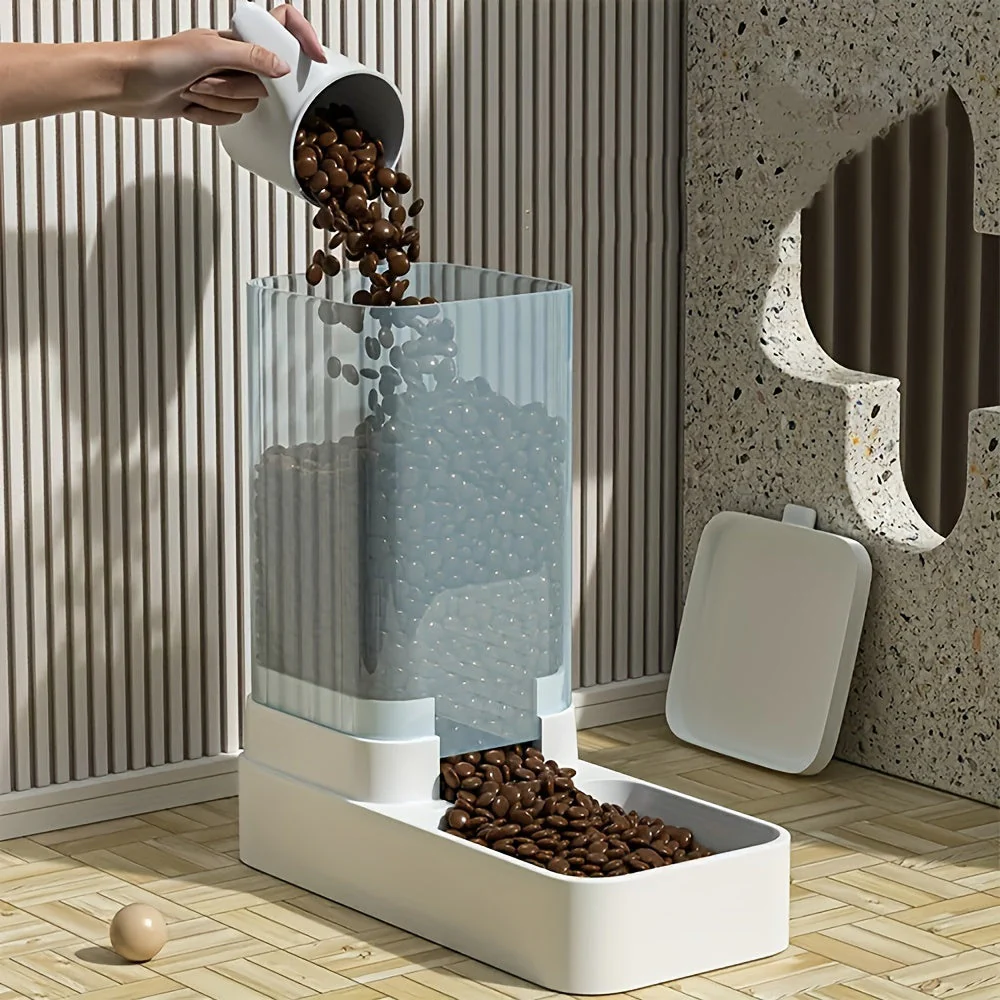 Huisdieren Voer- en Drinkfles Automatisch | Zwaartekracht Systeem | Duurzaam Kunststof - Image 4