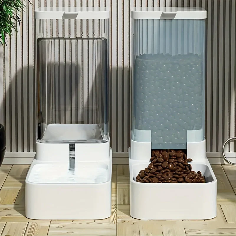 Huisdieren Voer- en Drinkfles Automatisch | Zwaartekracht Systeem | Duurzaam Kunststof - Image 8