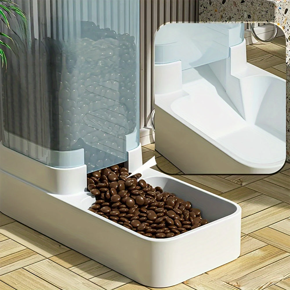 Huisdieren Voer- en Drinkfles Automatisch | Zwaartekracht Systeem | Duurzaam Kunststof - Image 9