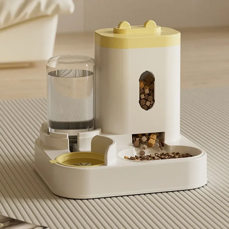 Grote Automatische Voeder- en Drinkbak met Waterfontein voor Huisdieren | Anti-Omkantel Ontwerp | Ideaal voor Katten en Honden - Image 6