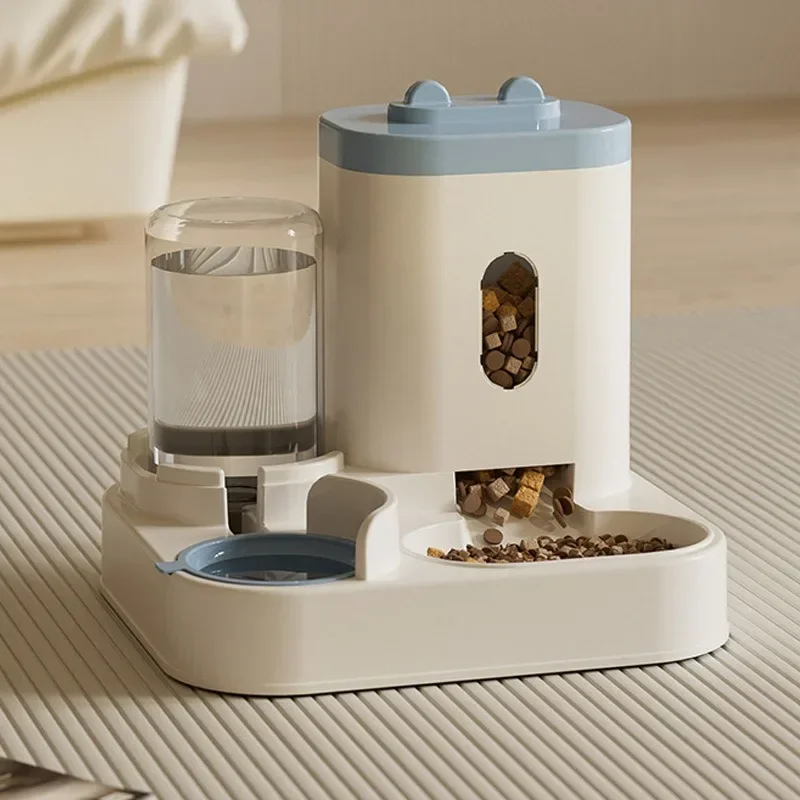 Grote Automatische Voeder- en Drinkbak met Waterfontein voor Huisdieren | Anti-Omkantel Ontwerp | Ideaal voor Katten en Honden - Image 7
