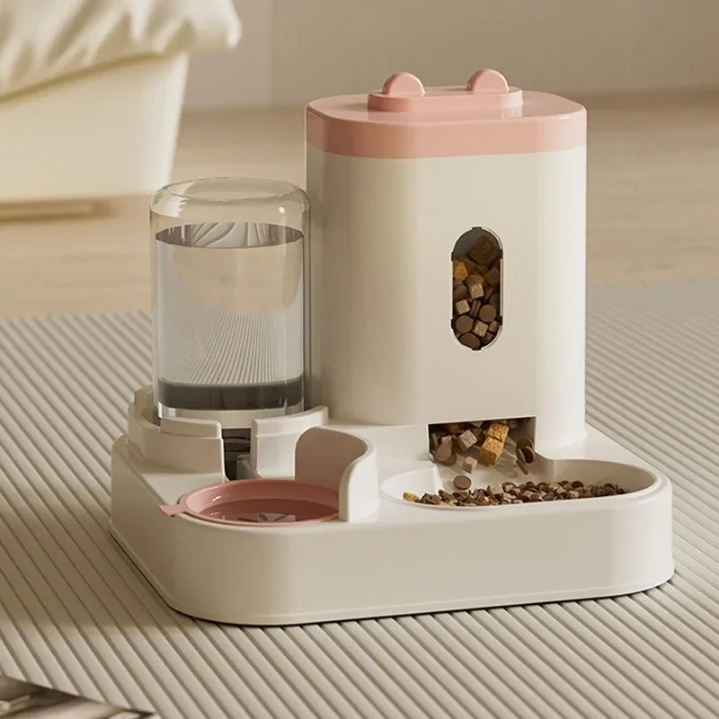Grote Automatische Voeder- en Drinkbak met Waterfontein voor Huisdieren | Anti-Omkantel Ontwerp | Ideaal voor Katten en Honden - Image 8