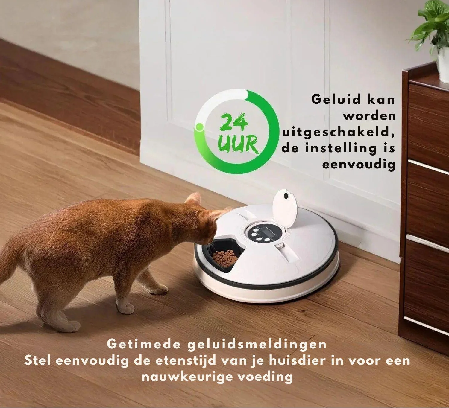 Automatische Voedermaat | Timergestuurde Dispenser voor Katten en Puppy’s - Image 3
