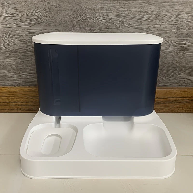 Kattenvoerbak met Automatische Waterdispenser | Zwaartekrachtgestuurd | Transparant Ontwerp | Voor Katten en Kleine Huisdieren | Duurzaam Kunststof | Gemakkelijk Bijvulbaar - Image 5