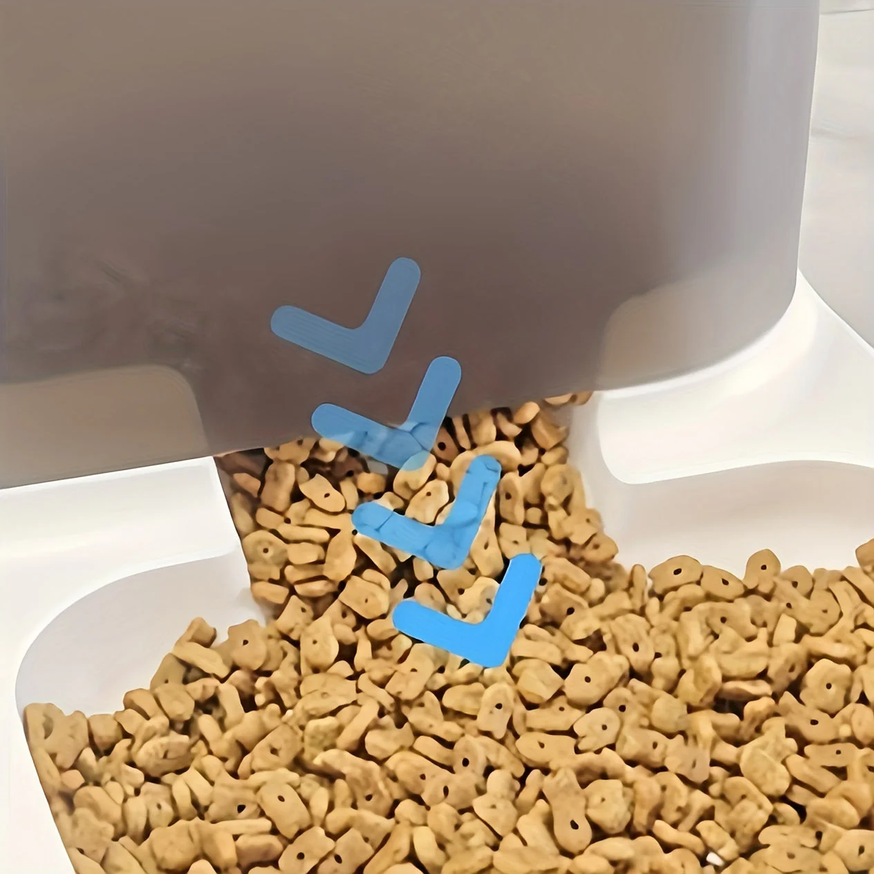 Kattenvoerbak met Automatische Waterdispenser | Zwaartekrachtgestuurd | Transparant Ontwerp | Voor Katten en Kleine Huisdieren | Duurzaam Kunststof | Gemakkelijk Bijvulbaar - Image 6