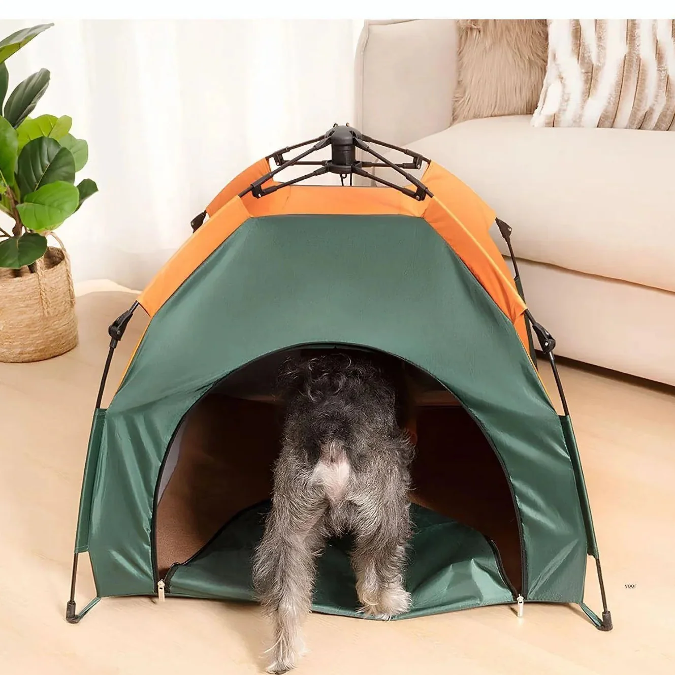 AvontuurKamp | Draagbaar Klapbare Tent voor Honden en Katten - Image 4