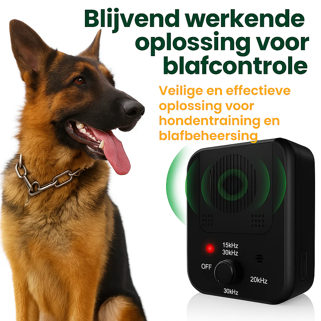 BarkBuddy | Ultrasoon Antiblafapparaat Voor Honden | Diervriendelijk | Slechts Hoorbaar Voor Honden | Weerbestendig | Oplaadbaar Via USB - Image 5