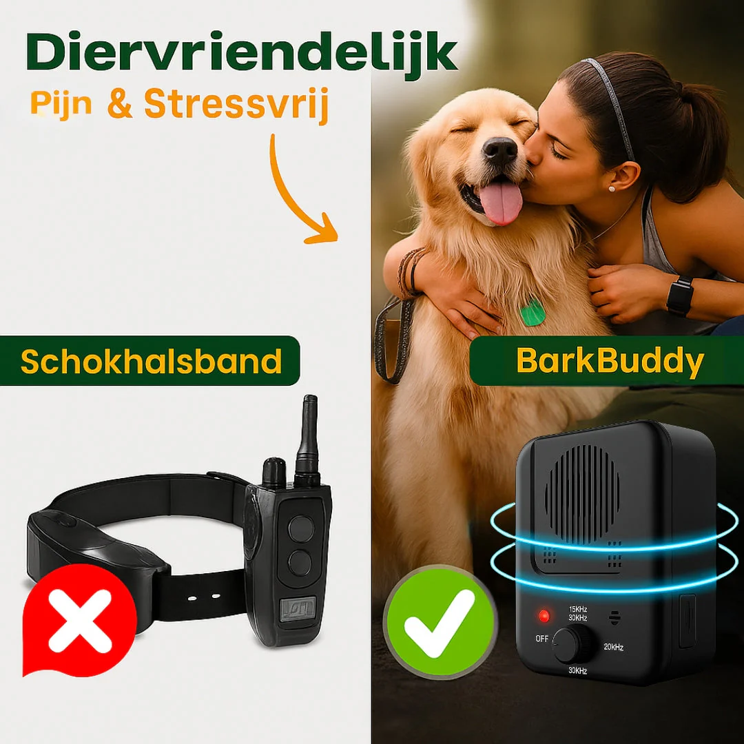 BarkBuddy | Ultrasoon Antiblafapparaat Voor Honden | Diervriendelijk | Slechts Hoorbaar Voor Honden | Weerbestendig | Oplaadbaar Via USB - Image 7