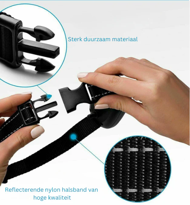 BarkGuard anti-blafhalsband voor honden | Humane trainingshalsband zonder schokken | Instelbare gevoeligheid | Comfortabel en weerbestendig | Voor kleine en middelgrote honden - Image 5