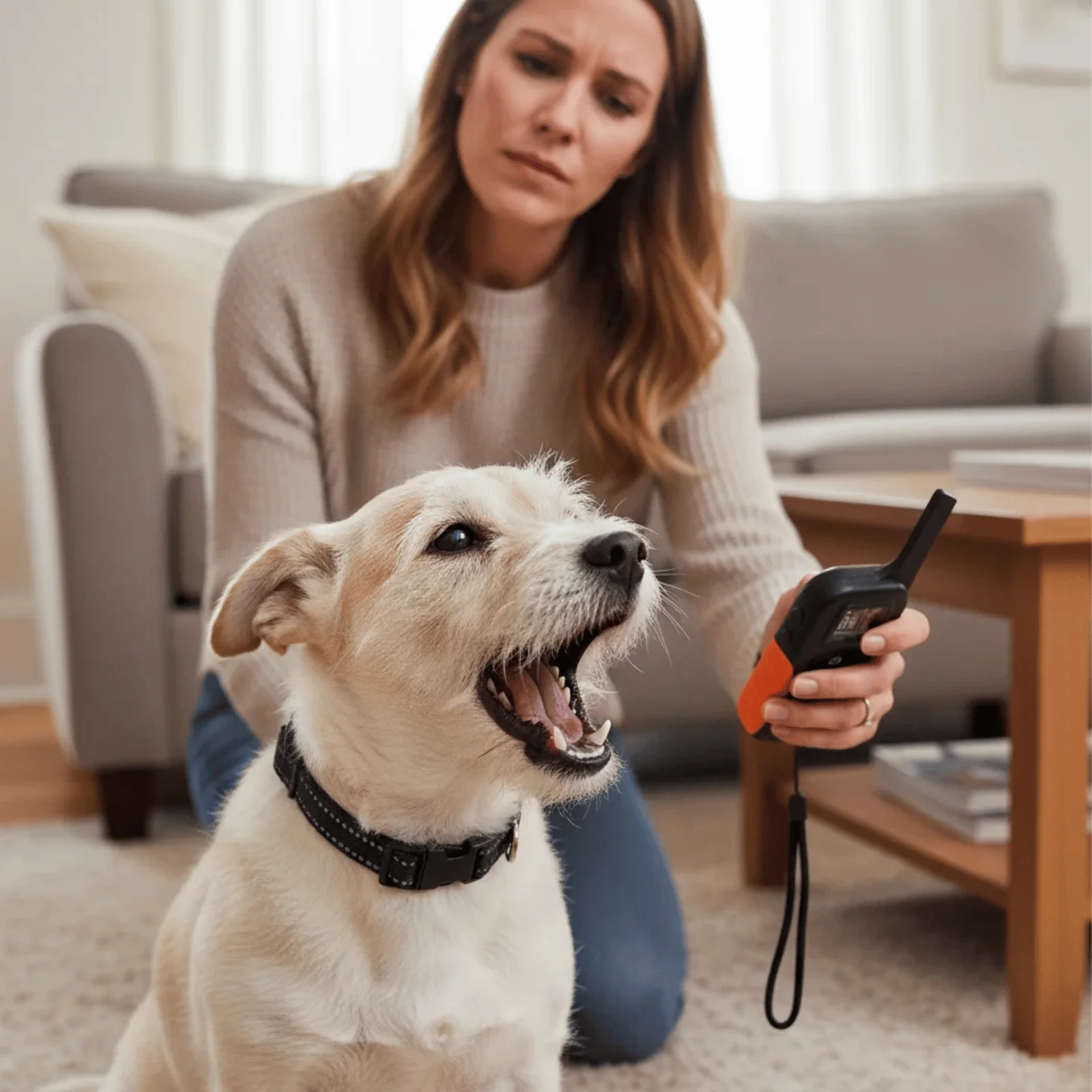 BarkShield Anti-blafband | Geluid & Vibratie | Oplaadbaar & Waterdicht | Vermindert Blaffen | Voor Alle Honden | 975m Bereik | Diervriendelijk Blaftraining | Verstelbare Pasvorm | Zonder Schokken - Image 8