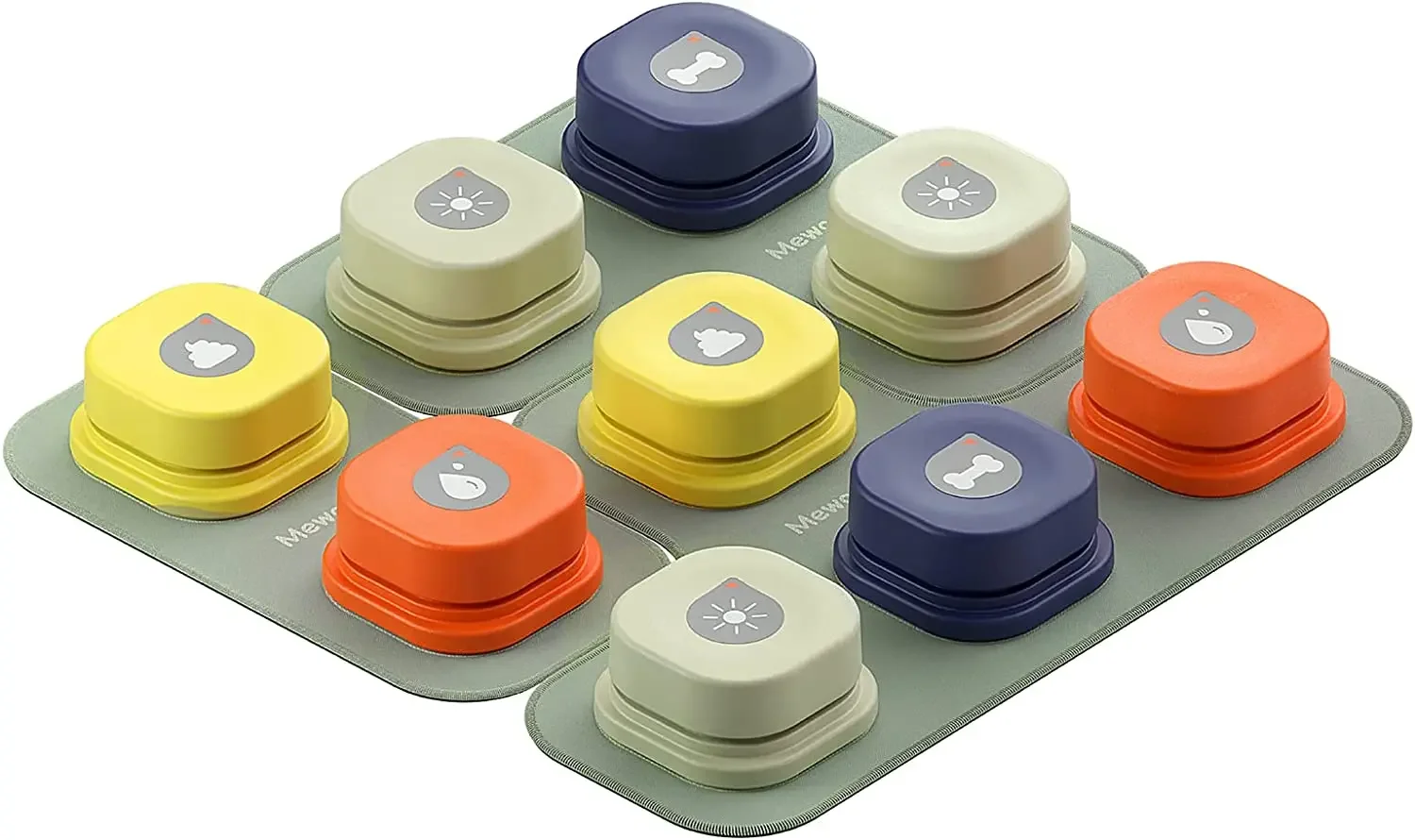 BarkSpeak knoppenset voor honden | Interactieve communicatieknoppen | Hond leren praten | Stimuleert cognitieve ontwikkeling | Eenvoudige bediening - Image 7