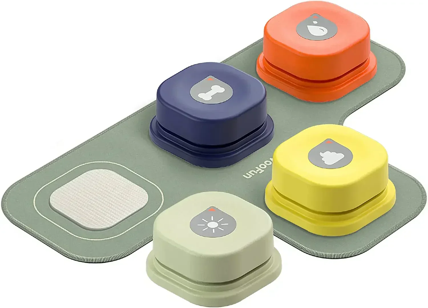 BarkSpeak knoppenset voor honden | Interactieve communicatieknoppen | Hond leren praten | Stimuleert cognitieve ontwikkeling | Eenvoudige bediening - Image 8