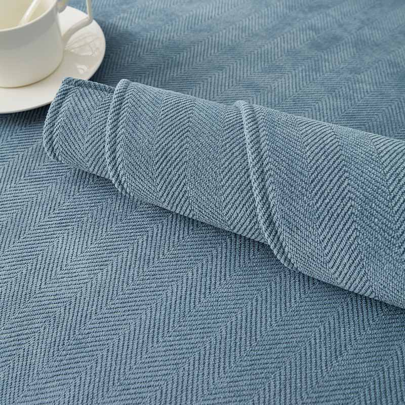 Belle | Luxueuze Chenille Stof | Vissengraat Textuur | Meerdere Maten | Antislip Onderkant | Zachte Ondersteuning | Machinewasbaar - Image 11