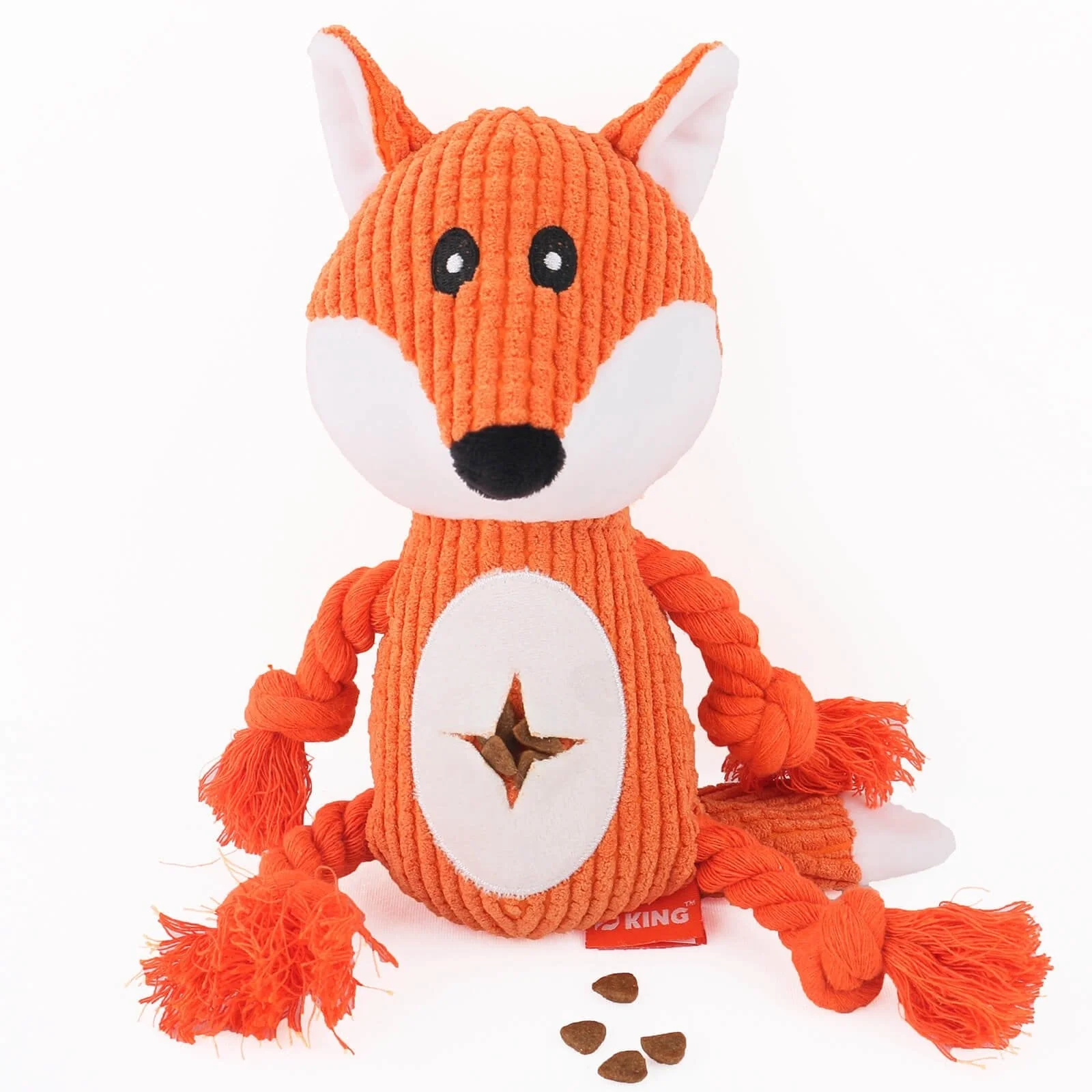 Kauwspeeltje voor honden | Stevige knuffelbeer van duurzaam polyester | Ideaal voor sterke kauwers | Zacht & rijk ontwerp | Stressvermindering - Image 10