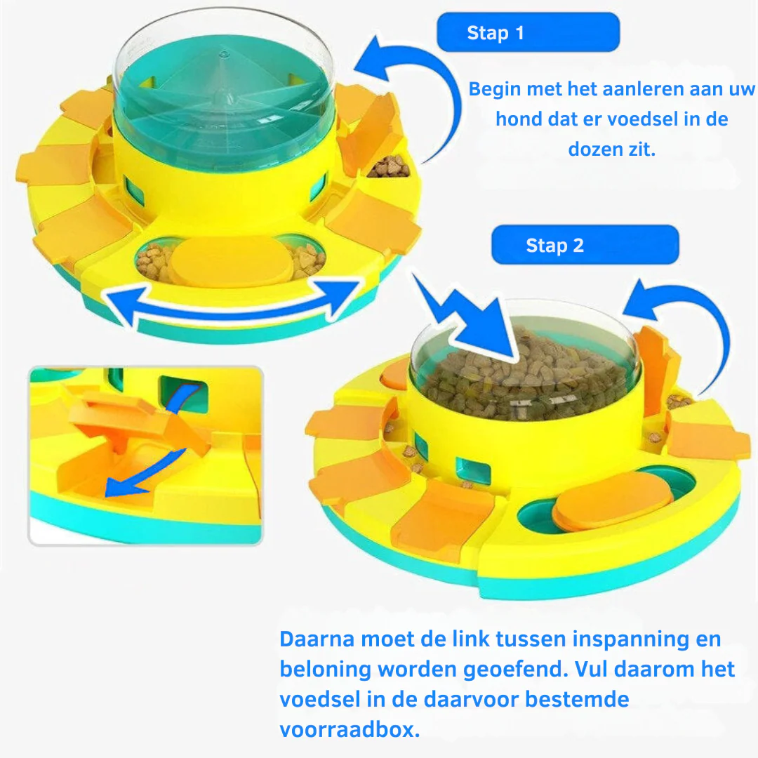 Boris | Hondenspeelgoed | Interactief Snackspel | Mentale Stimulatie | Behendigheid en Geheugen | Beloningssysteem voor Honden | Duurzaam en Veilig | Anti-Gulzigheid | Stressvermindering | Geavanceerde Moeilijkheidsniveaus - Image 2
