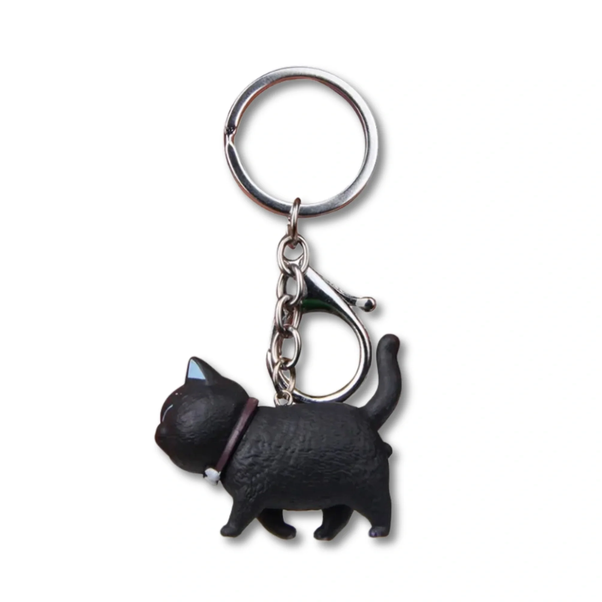Schattige Cartoon Katten Sleutelhanger | Creatieve Dierenhanger | Sleutelhanger voor Dames | Auto, Tas & Portemonnee Accessoire | Leuk Cadeau Idee