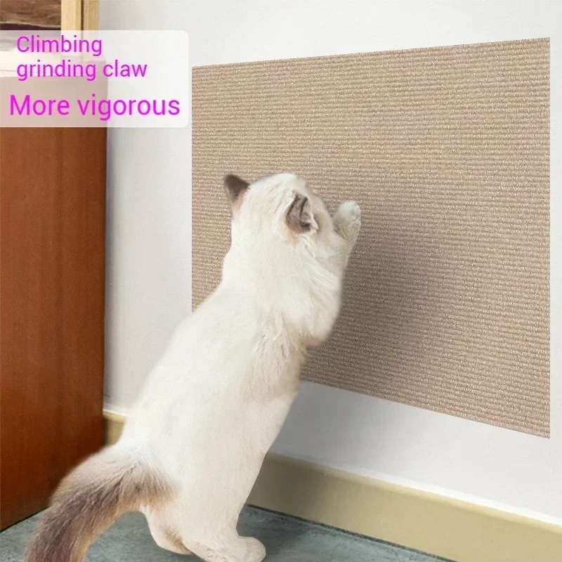 Aanpasbare Krabmat Voor Kat | Zelfklevend Tapijt Bescherming Meubels | Anti-Krabs Bank | Niet-geweven Stoffen | Dierenbescherming | Beschermt Tegen Klauwen | Duurzame Katten Accessoires - Image 7