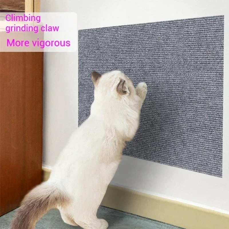 Aanpasbare Krabmat Voor Kat | Zelfklevend Tapijt Bescherming Meubels | Anti-Krabs Bank | Niet-geweven Stoffen | Dierenbescherming | Beschermt Tegen Klauwen | Duurzame Katten Accessoires - Image 8