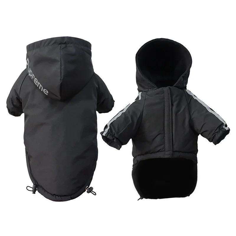 ChillGuard | Waterdichte Hondenjas voor Kleine Honden en Katten | Warm & Reflecterend | Polyester | Capuchon | Winterbescherming - Image 11